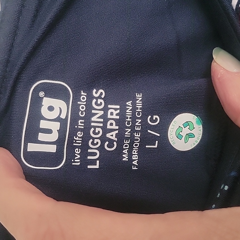 LUG Luggings Capri Color Fireworks Navy SZ L - Picture 5 of 7